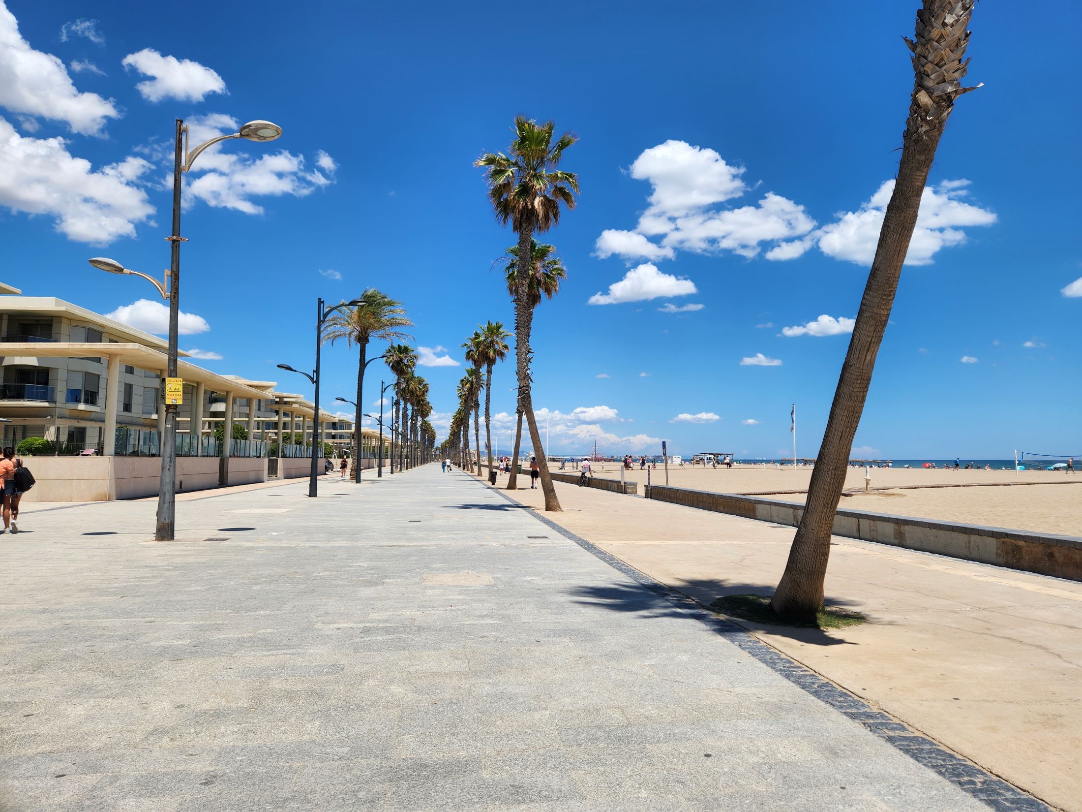 Valencia Beach Boadwalk